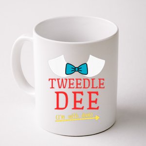 Tweedle Dee IM With Dum Couple & Friends Funny Lazy Costume Coffee Mug