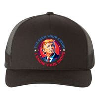 Trump Debate I’Ve Seen Your Swing I Know Your Swing Trump 2024 Quote Yupoong Adult 5-Panel Trucker Hat