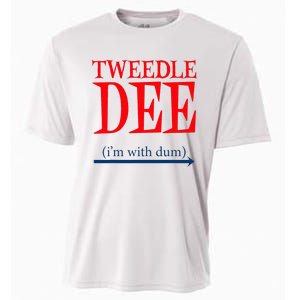 Tweedle Dee IM With Dum Lazy Couple Halloween Cooling Performance Crew T-Shirt