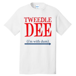 Tweedle Dee IM With Dum Lazy Couple Halloween Tall T-Shirt