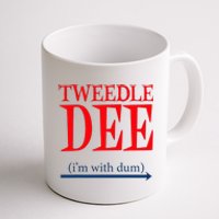 Tweedle Dee IM With Dum Lazy Couple Halloween Coffee Mug