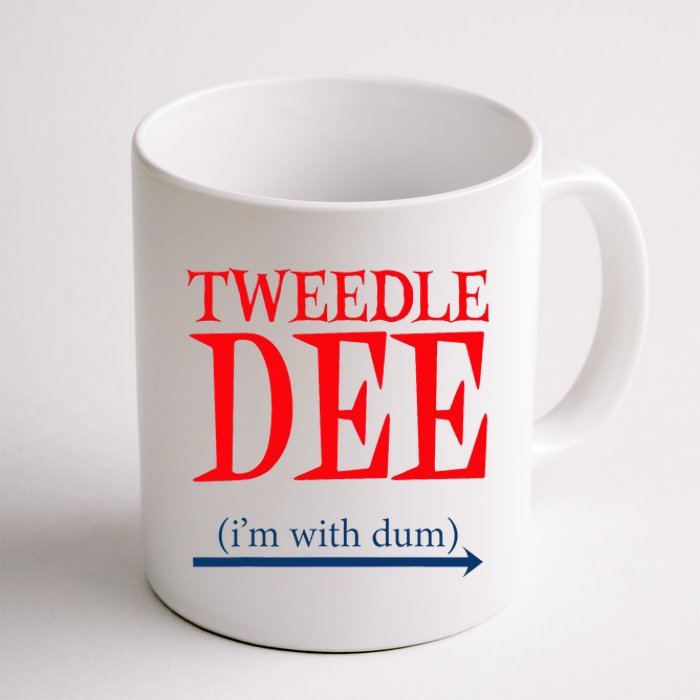 Tweedle Dee IM With Dum Lazy Couple Halloween Coffee Mug