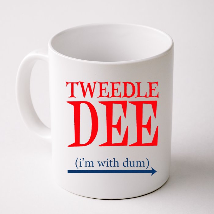 Tweedle Dee IM With Dum Lazy Couple Halloween Coffee Mug