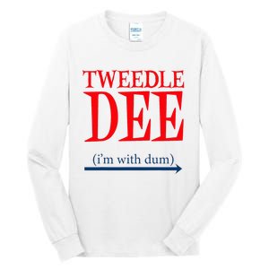 Tweedle Dee IM With Dum Lazy Couple Halloween Tall Long Sleeve T-Shirt