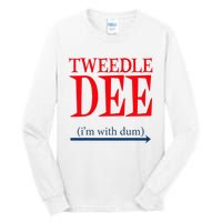 Tweedle Dee IM With Dum Lazy Couple Halloween Tall Long Sleeve T-Shirt