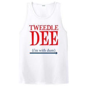 Tweedle Dee IM With Dum Lazy Couple Halloween PosiCharge Competitor Tank