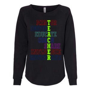 Teacher Definition Inspirational Womens California Wash Sweatshirt