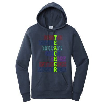 Teacher Definition Inspirational Women's Pullover Hoodie