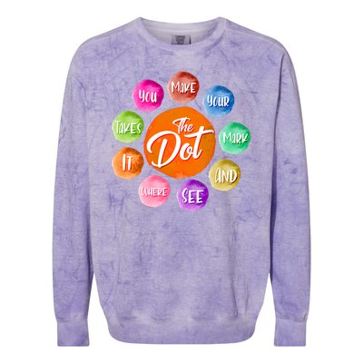 The DOT International Dot Day Colorblast Crewneck Sweatshirt