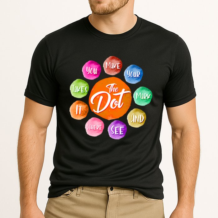 The DOT International Dot Day Cooling Performance Crew T-Shirt