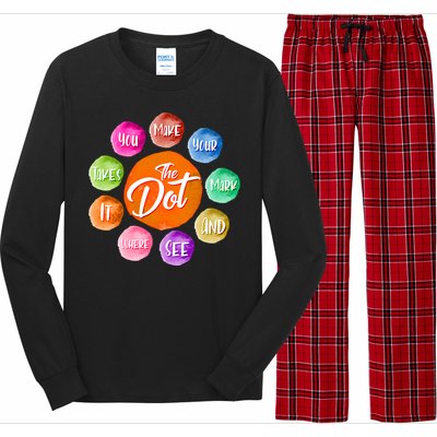 The DOT International Dot Day Long Sleeve Pajama Set