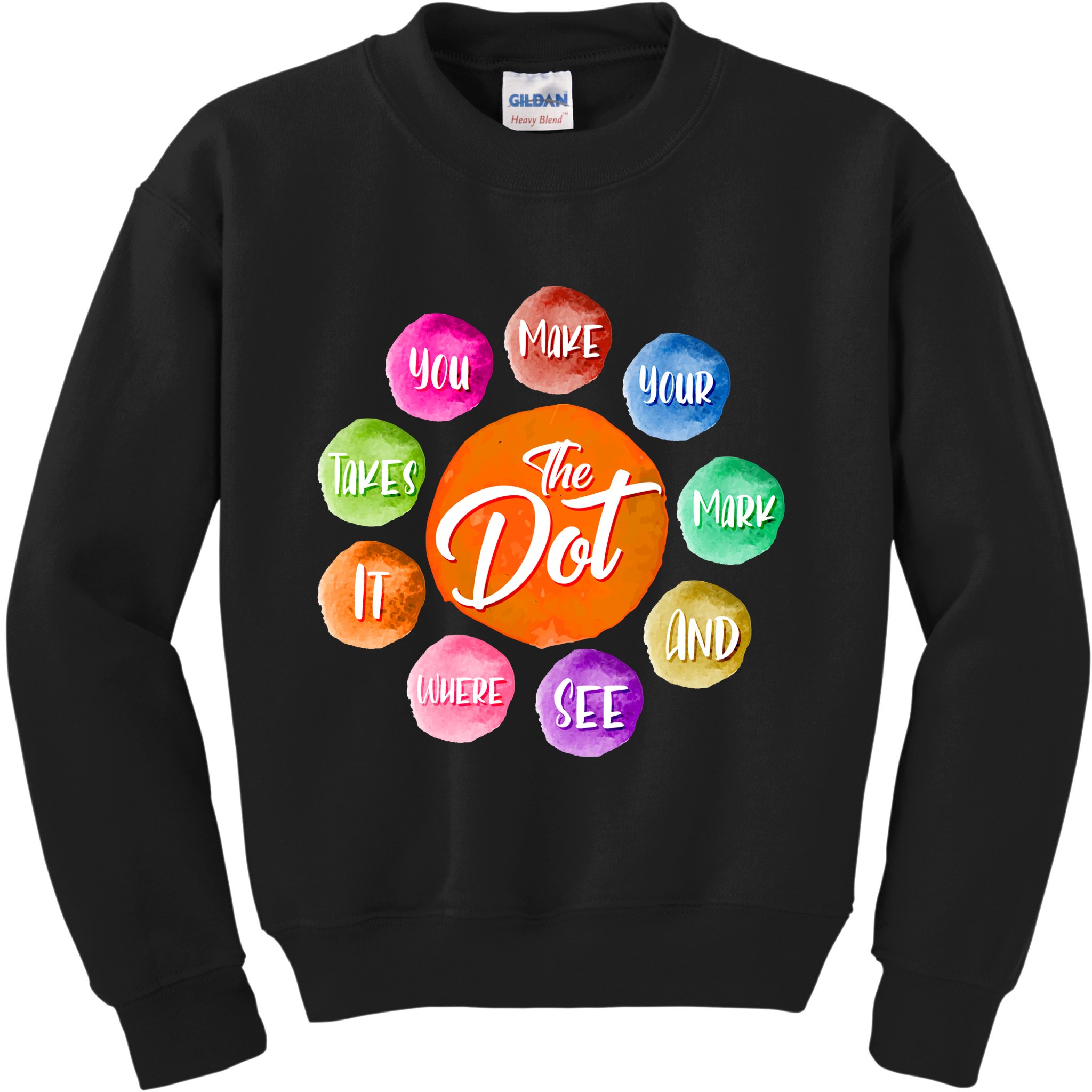 The DOT International Dot Day Kids Sweatshirt