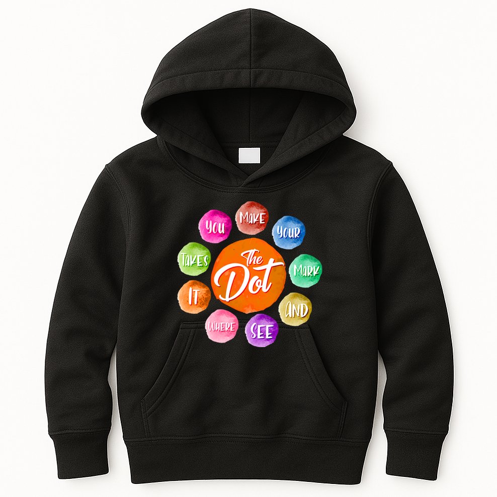 The DOT International Dot Day Kids Hoodie