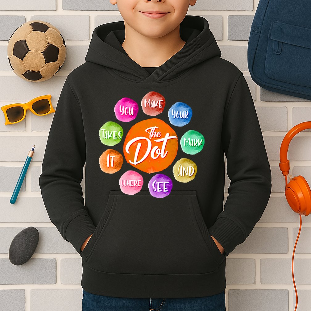 The DOT International Dot Day Kids Hoodie