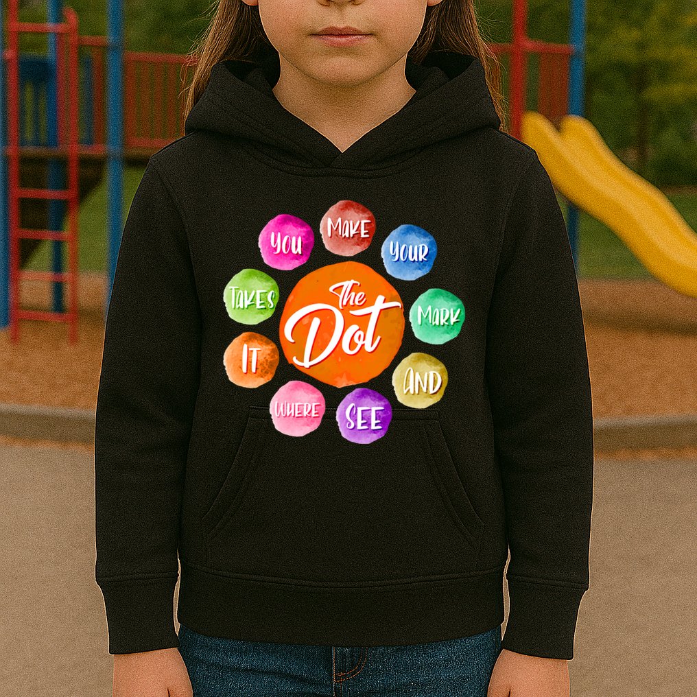 The DOT International Dot Day Kids Hoodie