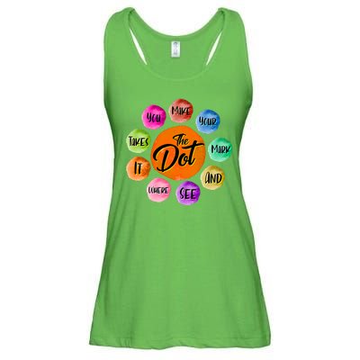 The DOT International Dot Day Ladies Essential Flowy Tank