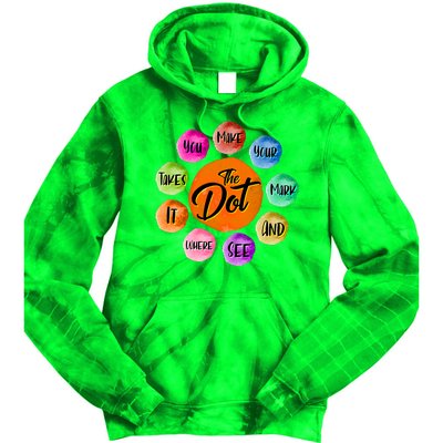 The DOT International Dot Day Tie Dye Hoodie