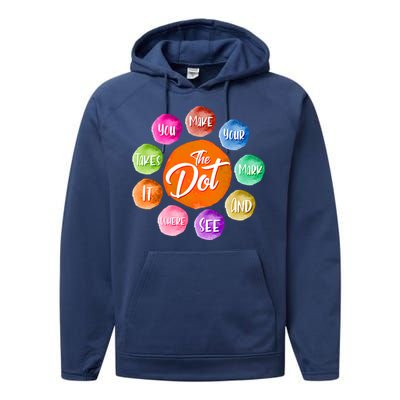 The DOT International Dot Day Performance Fleece Hoodie