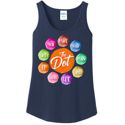 The DOT International Dot Day Ladies Essential Tank