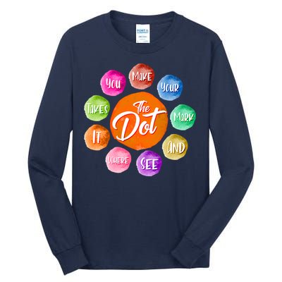 The DOT International Dot Day Tall Long Sleeve T-Shirt