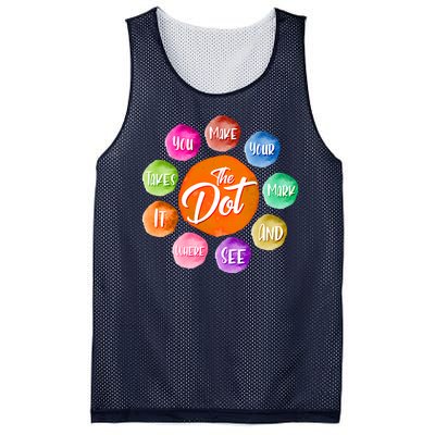 The DOT International Dot Day Mesh Reversible Basketball Jersey Tank