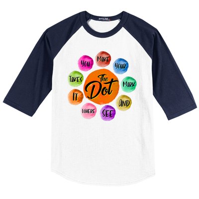 The DOT International Dot Day Baseball Sleeve Shirt