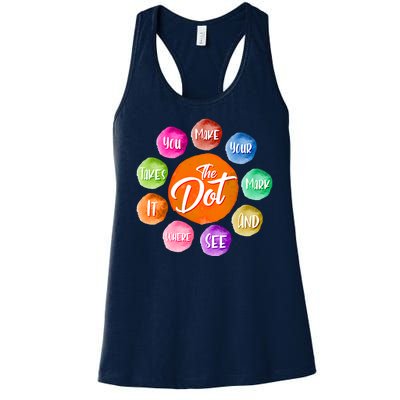 The DOT International Dot Day Women's Racerback Tank