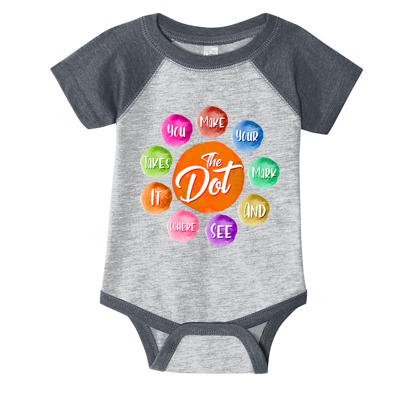 The DOT International Dot Day Infant Baby Jersey Bodysuit