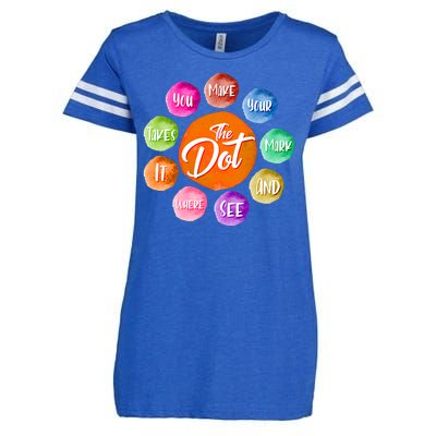 The DOT International Dot Day Enza Ladies Jersey Football T-Shirt