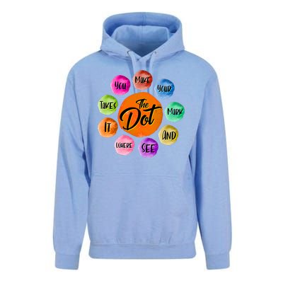 The DOT International Dot Day Unisex Surf Hoodie