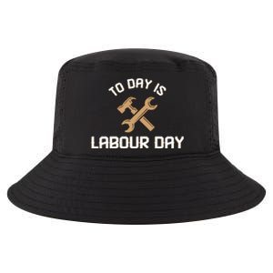 To Day Is Labor Day Gift Cool Comfort Performance Bucket Hat