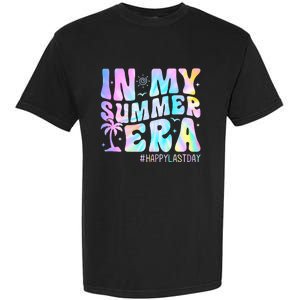 Tie Dye In My Summer Era Happy Last Day Of School Teacher Garment-Dyed Heavyweight T-Shirt