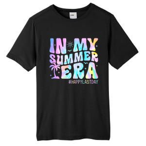 Tie Dye In My Summer Era Happy Last Day Of School Teacher Tall Fusion ChromaSoft Performance T-Shirt