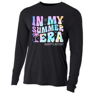 Tie Dye In My Summer Era Happy Last Day Of School Teacher Cooling Performance Long Sleeve Crew