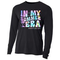 Tie Dye In My Summer Era Happy Last Day Of School Teacher Cooling Performance Long Sleeve Crew