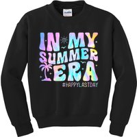 Tie Dye In My Summer Era Happy Last Day Of School Teacher Kids Sweatshirt