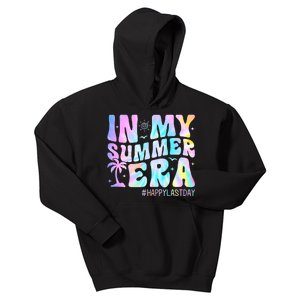 Tie Dye In My Summer Era Happy Last Day Of School Teacher Kids Hoodie