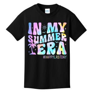 Tie Dye In My Summer Era Happy Last Day Of School Teacher Kids T-Shirt