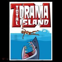 Total Drama Island Shark Logo Tall T-Shirt