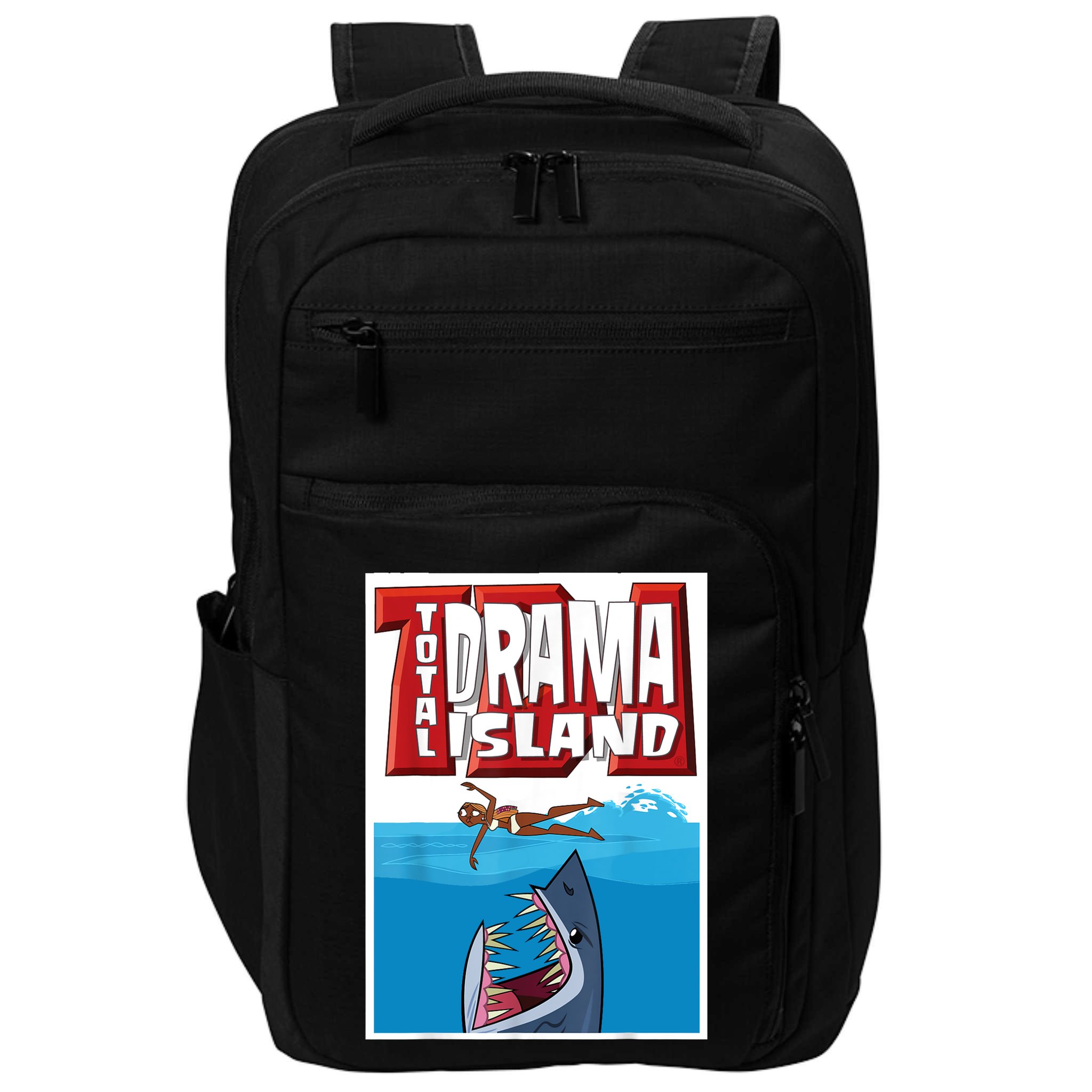Total Drama Island Shark Logo Impact Tech Backpack