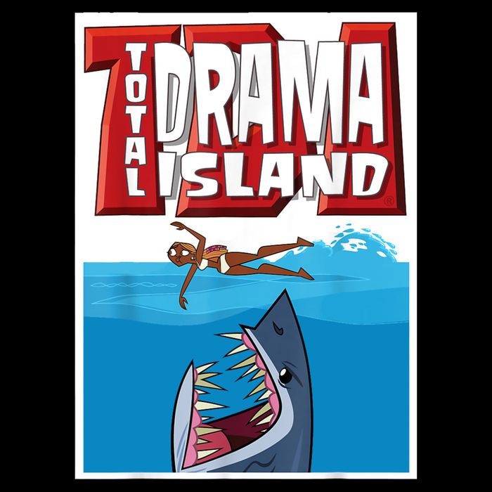 Total Drama Island Shark Logo Baby Bodysuit