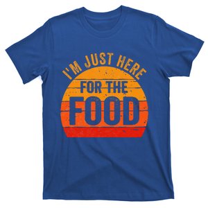 Turkey Day Im Just Here For The Food Thanksgiving Day T-Shirt