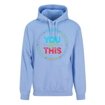 Testing Day ItS Test Day You Got This Teacher Student Unisex Surf Hoodie