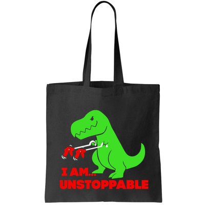 Trex Dinosaur I Am Unstoppable Gifts Xmas Bag