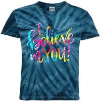 Tie Dye I Believe In You Teacher Testing Day Gift Kids Tie-Dye T-Shirt