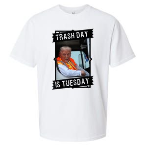 Trash Day Is Tuesday Love America Sueded Cloud Jersey T-Shirt