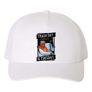 Trash Day Is Tuesday Love America Yupoong Adult 5-Panel Trucker Hat