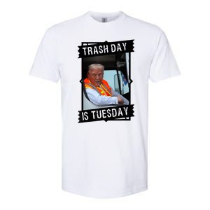 Trash Day Is Tuesday Love America Softstyle CVC T-Shirt