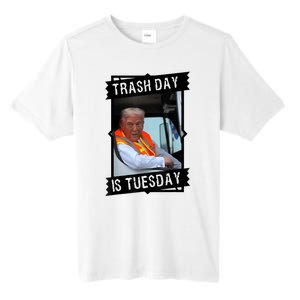 Trash Day Is Tuesday Love America Tall Fusion ChromaSoft Performance T-Shirt