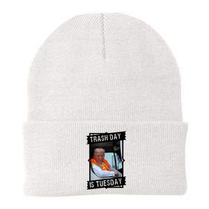 Trash Day Is Tuesday Love America Knit Cap Winter Beanie